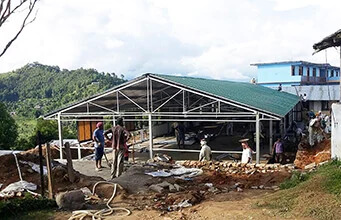 Nepal shelter construction